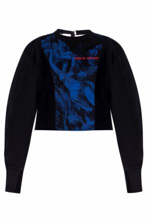 Sweatshirt with cut-outs, zdjęcie 1 Sweatshirt with cut-outs od Diesel